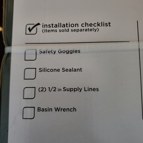 New Glacier Bay Kitchen Faucet Single HandleChrome 1.8 GPM flow rate 3 hole - Picture 6 of 6